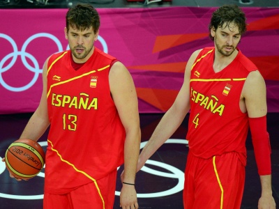 London Olympics Spain National Basketball Team Pau Gasol Marc Gasol
