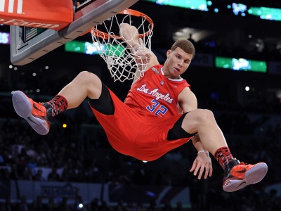 Los Angeles Clippers Nba American Professional Basketball Blake Griffin Dunks