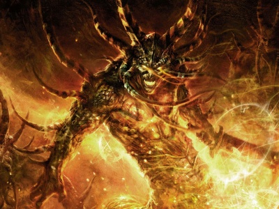 Miscellaneous Digital Art Demon Fire Demon