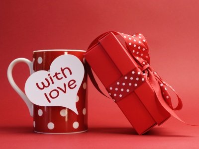 Mug And Gift Red Box
