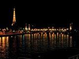 Paris France River Bridge Pont Alexandre Iii Eiffel Tower