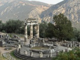 Sanctuary Of Athena Pronaia Delphi Fokida Thessalia Sterea Ellada Greece