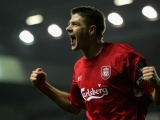 Steven Gerrard Celebrates Victory