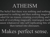 Text Funny Religion Atheism Christian Text Only Simple Anti Evolution Anti Atheist