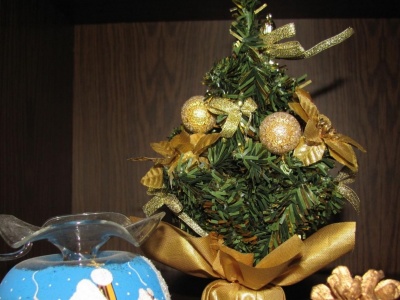 Tree Cone Ball Celebration New Year Christmas