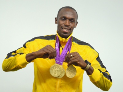 Usain Bolt Jamaica Sprinting Champion Athletes London Olympic Games