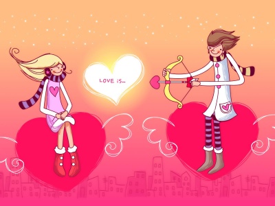 Valentines Day Cupid Arrows