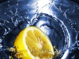 Water Fruits Food Lemons