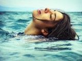 Women Water Ocean Lips