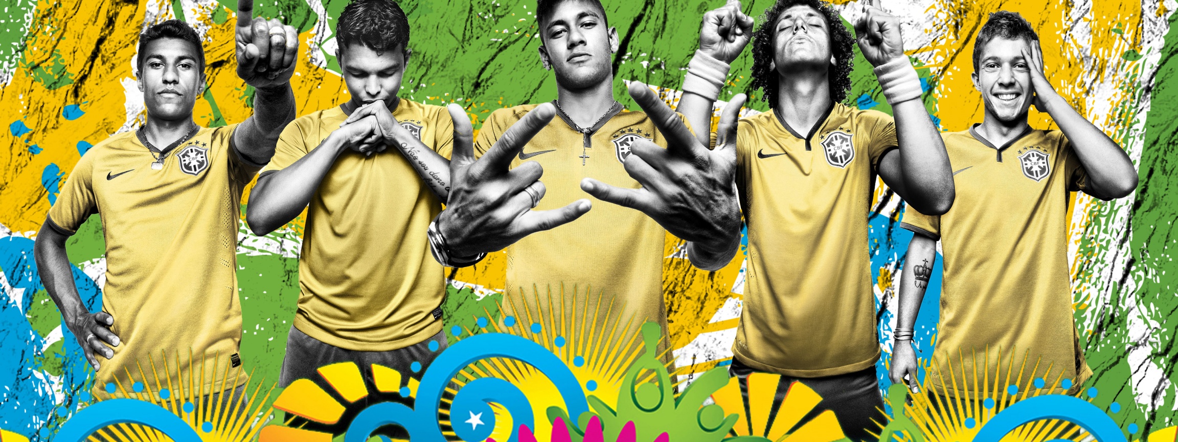 2014 World Cup Brazil Soccer Team