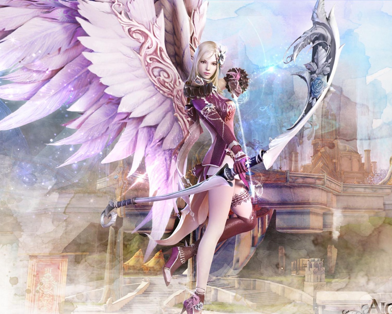 Aion Fantasy Cg Archer Girl