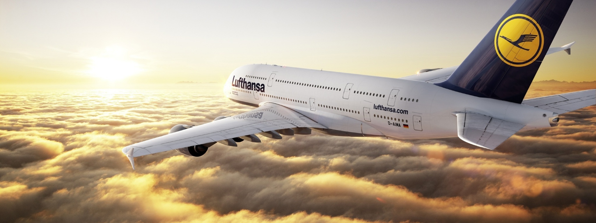 Airbus A380 Flight Clouds