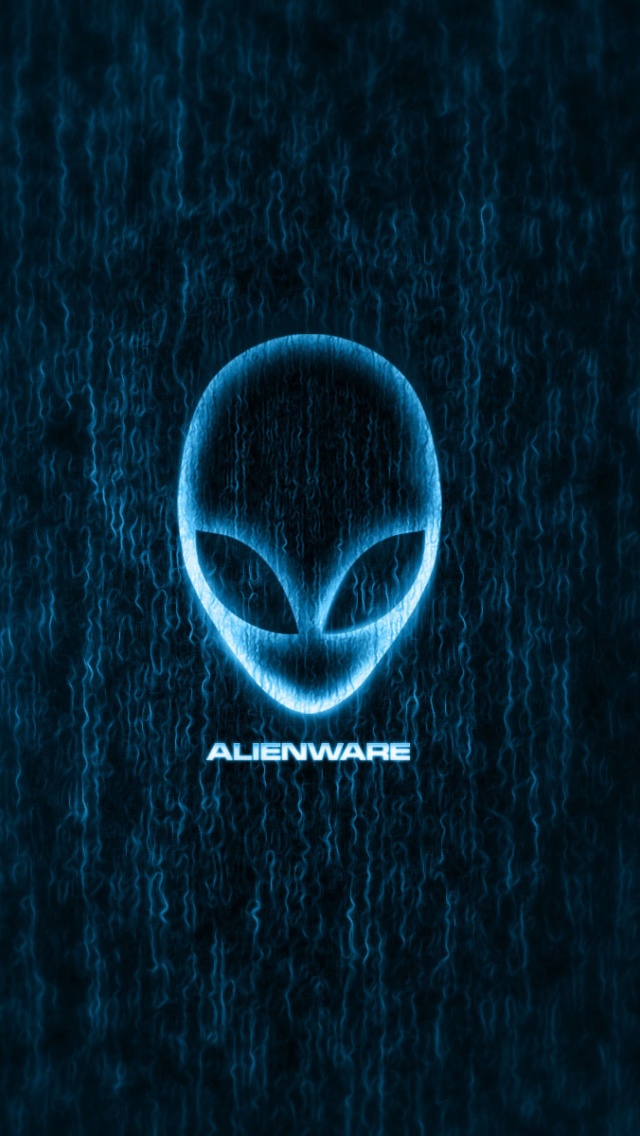 Alienware Computer Dark Stripes Fluorescent