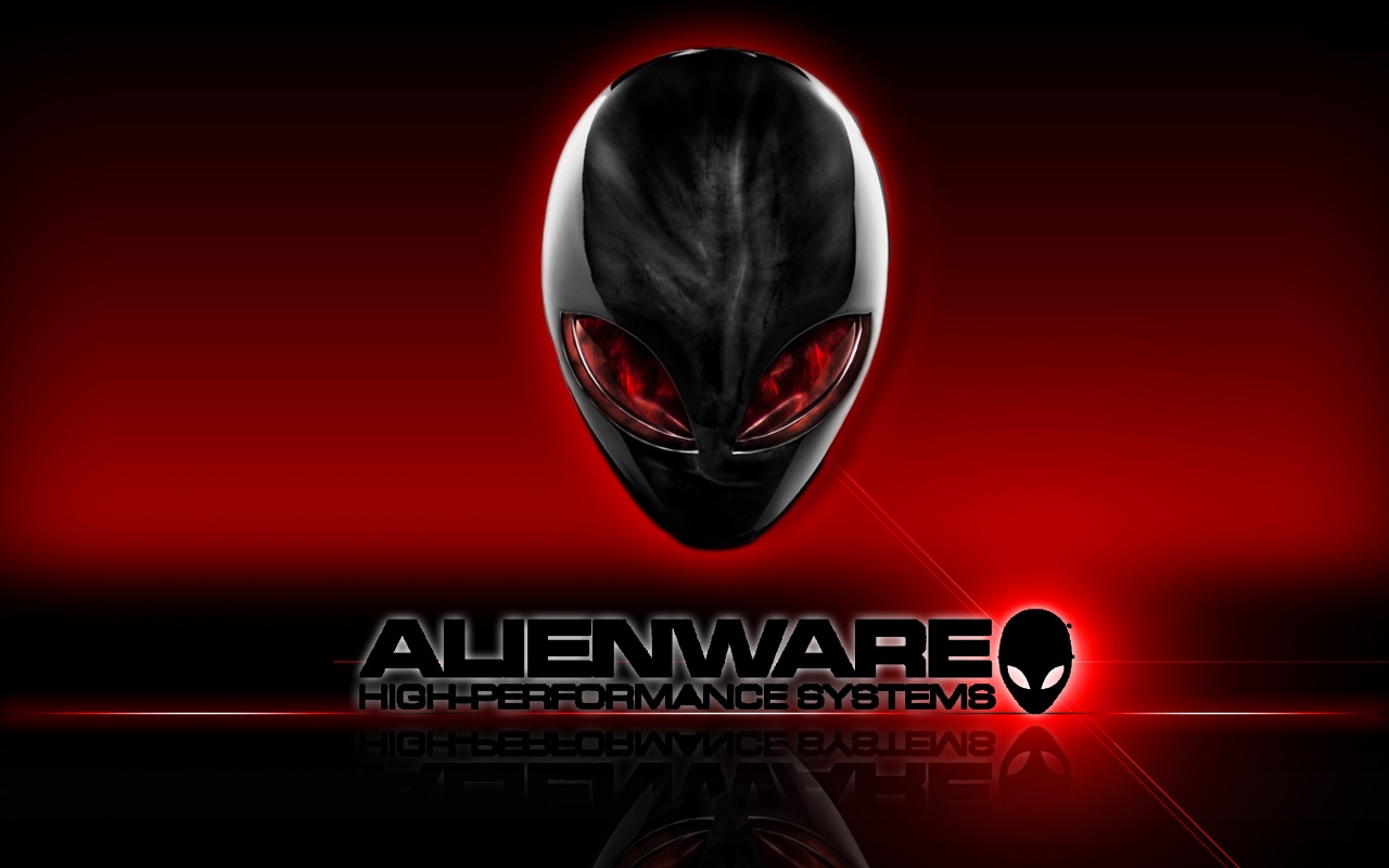 Alienware Computer Red And Black