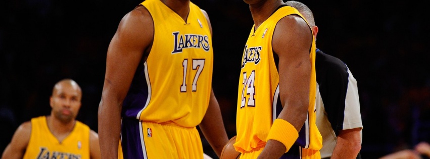 Andrew Bynum Kobe Bryant Los Angeles Lakers