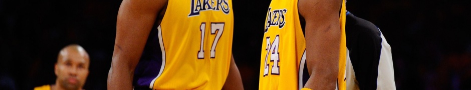 Andrew Bynum Kobe Bryant Los Angeles Lakers