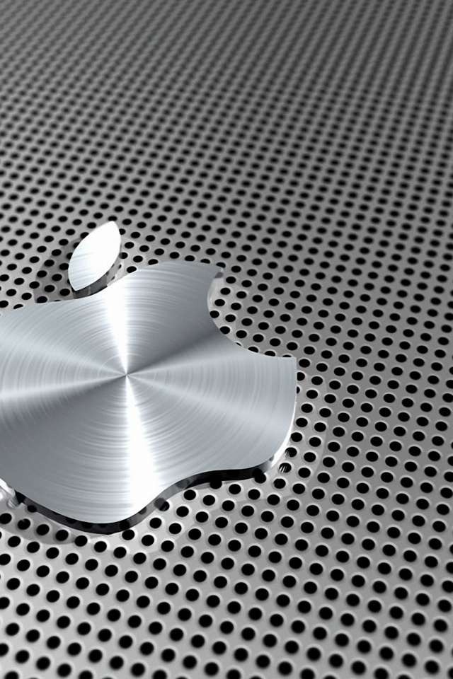 Apple Logo Stainless Steel Computer