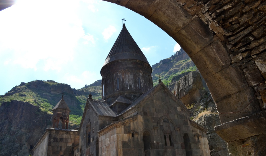 Armenia Church Mountains Rock Building
