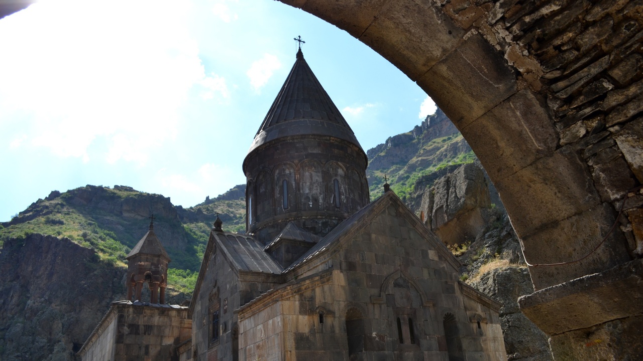 Armenia Church Mountains Rock Building