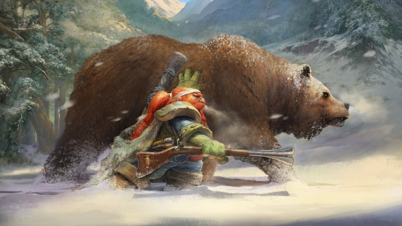 Art Dwarf Bear