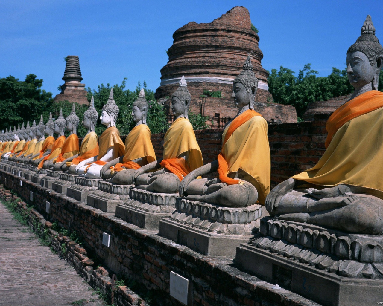 Asian Buddha Buildings