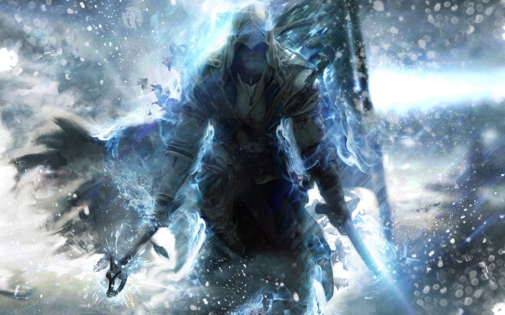 Assassin S Creed Iii Blue Style