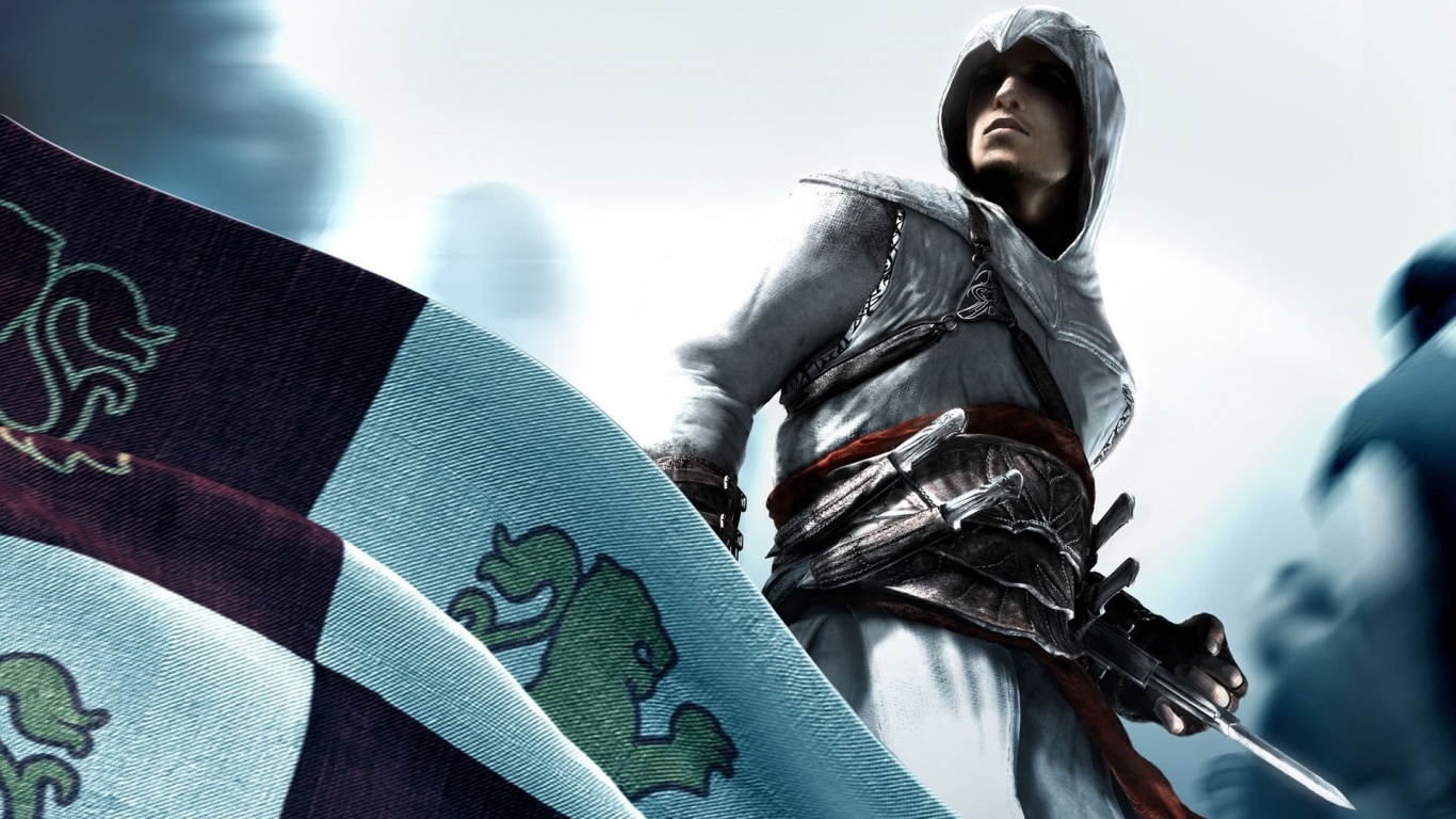 Assassins Creed Flag Lion Knife