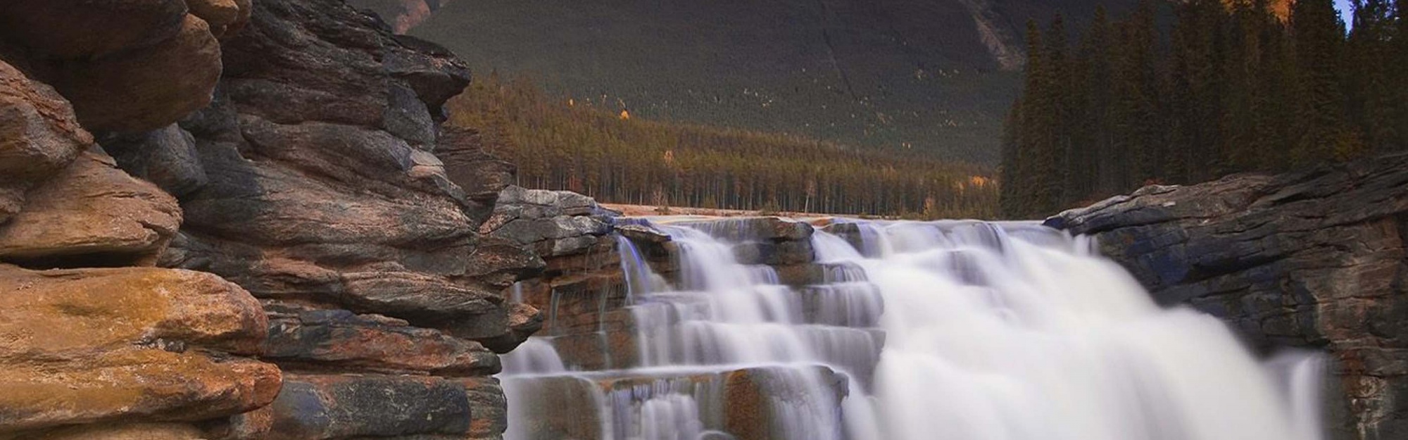 Athabasca Falls Jasper National Park Alberta