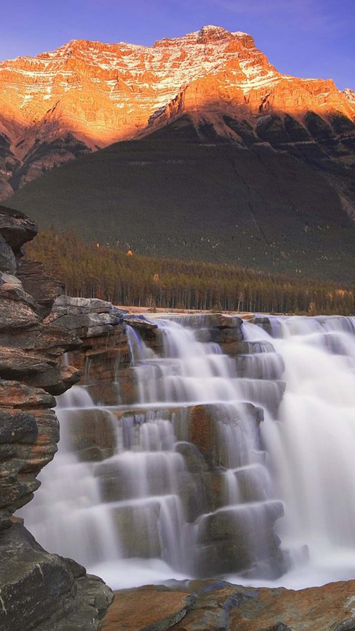 Athabasca Falls Jasper National Park Alberta