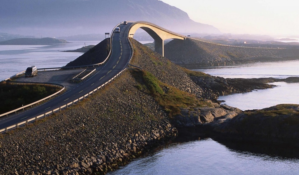 Atlantic Road Norway Nature Landscapes