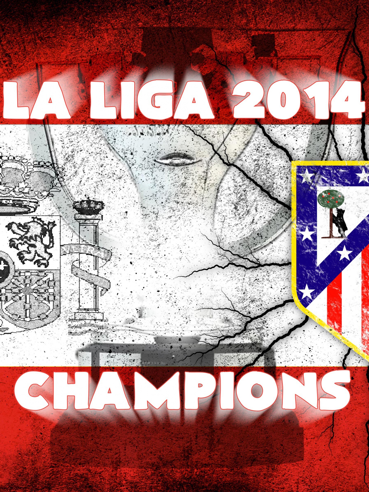 Atletico Madrid 2014 La Liga Winner