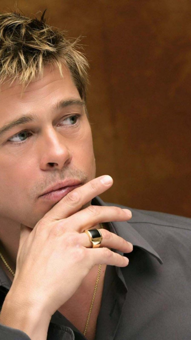 Attractive Brad Pitt Male Celebrity