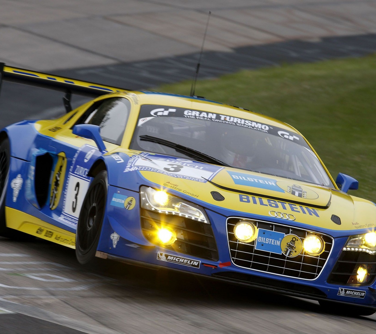 Audi R8 Nurburgring 24 Hour Race Motor Racing