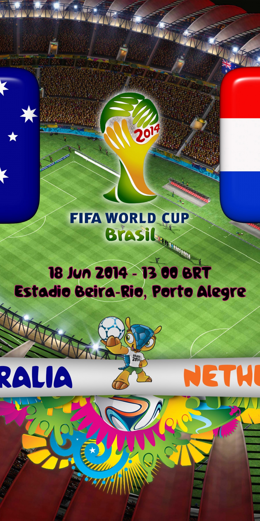 Australia Vs Netherlands Group B