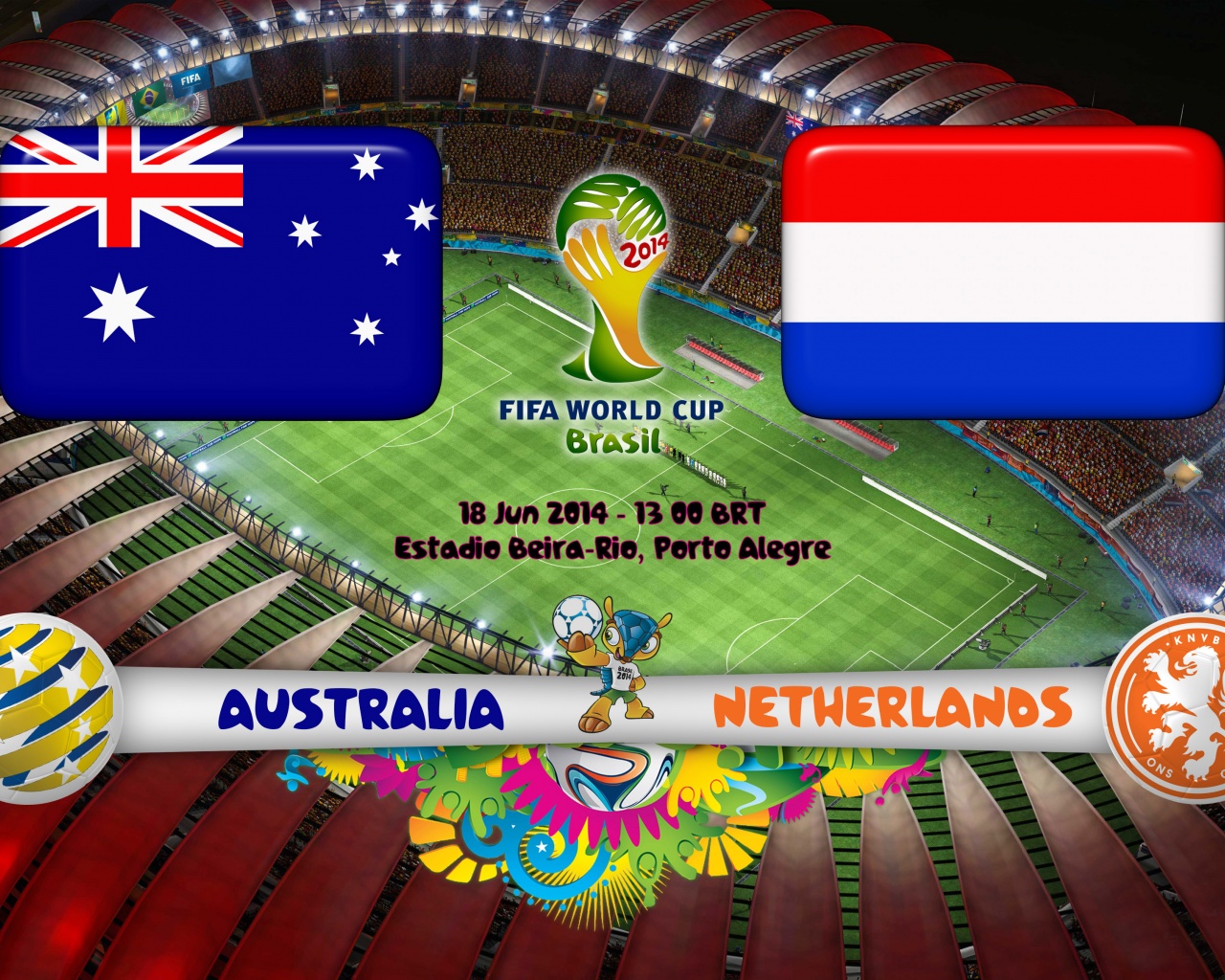 Australia Vs Netherlands Group B