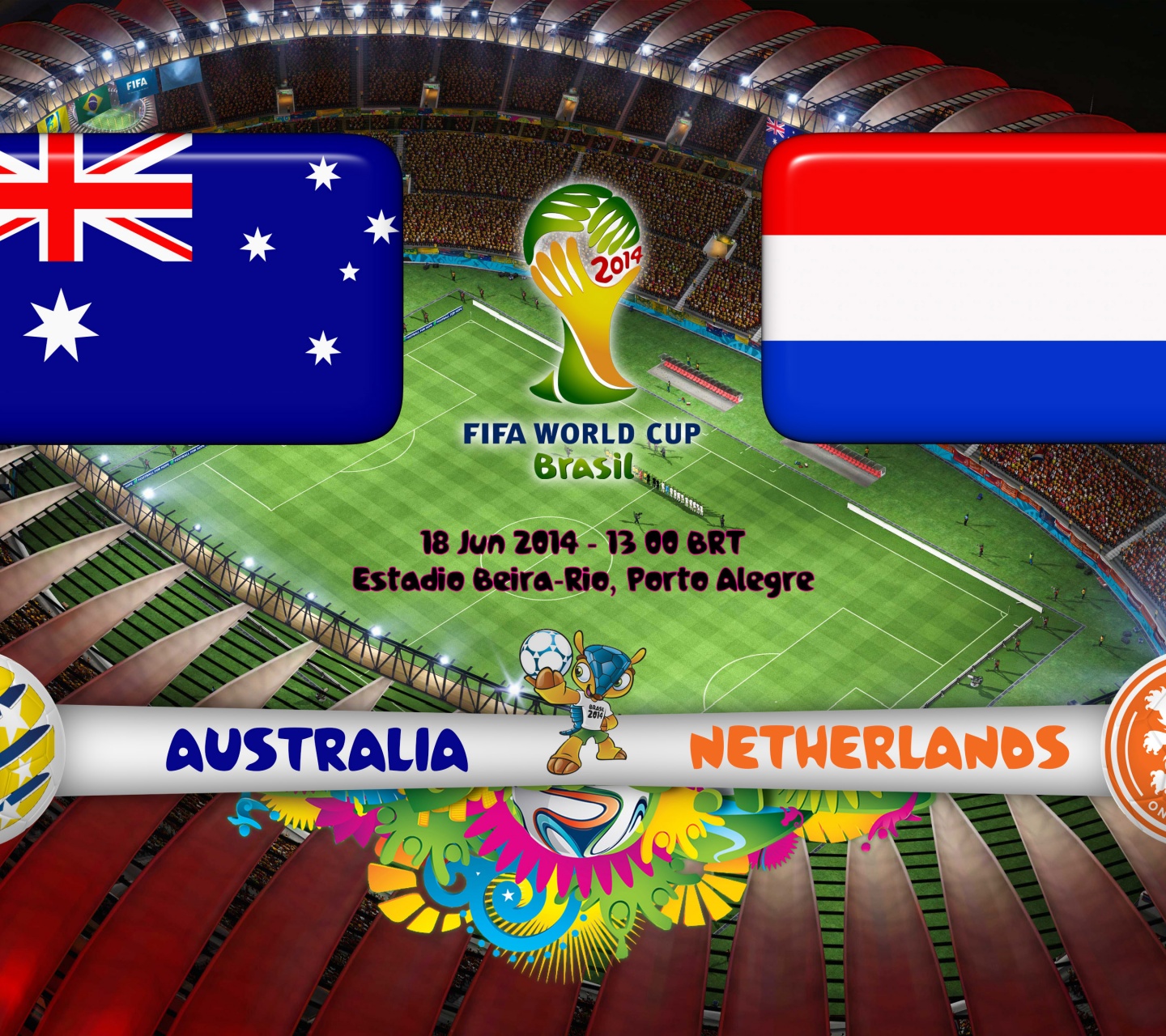 Australia Vs Netherlands Group B