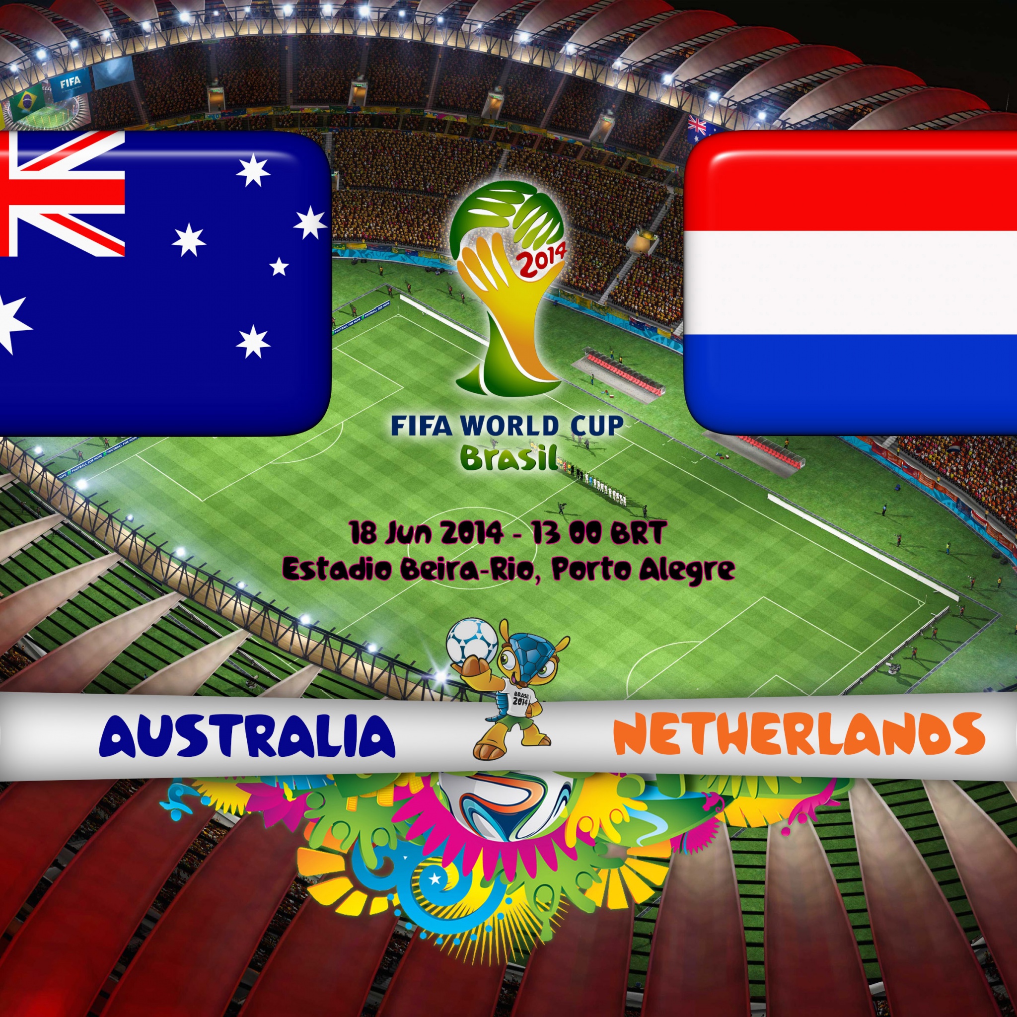 Australia Vs Netherlands Group B