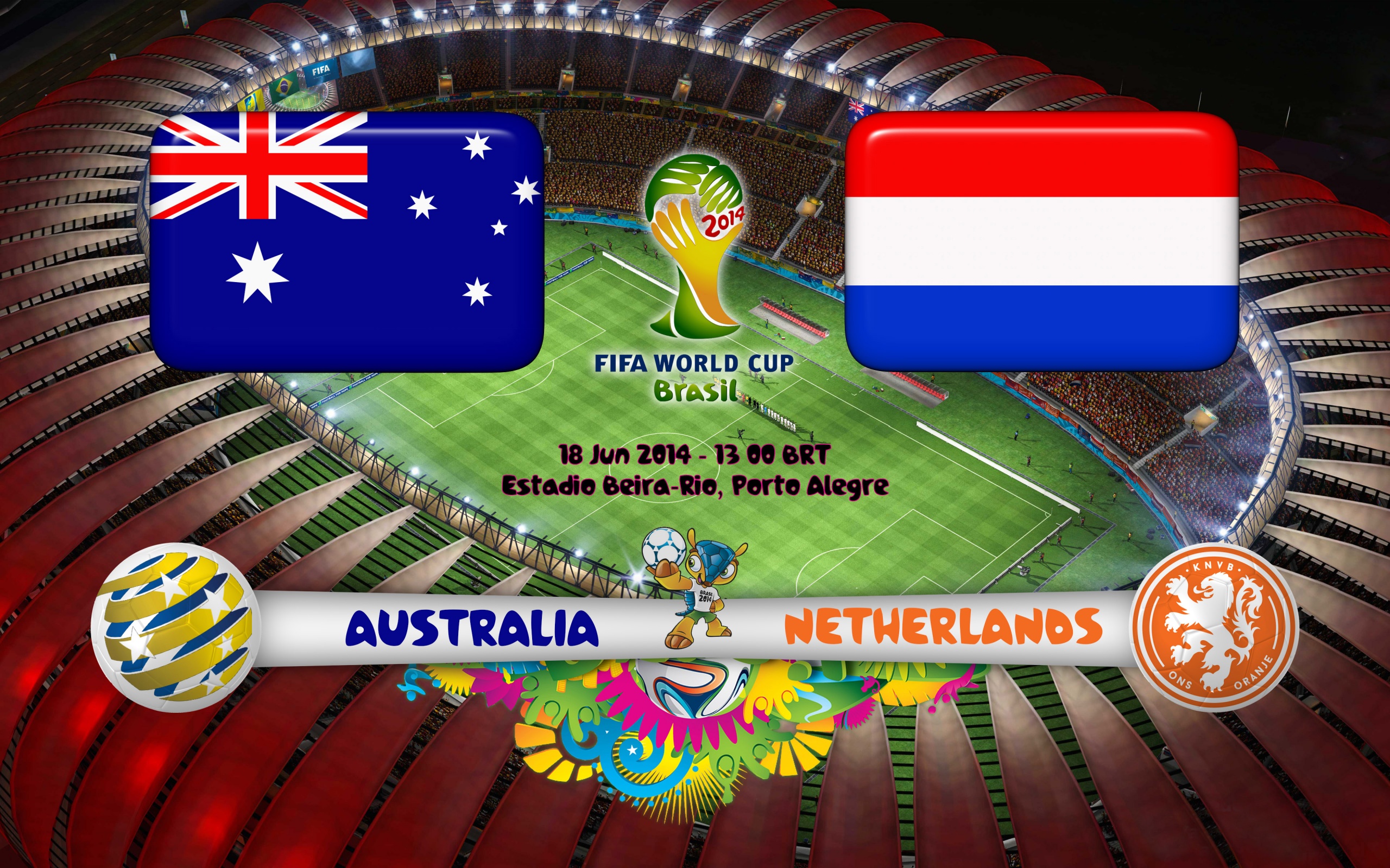 Australia Vs Netherlands Group B