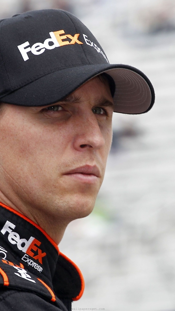 Auto Racing Denny Hamlin American Sprint Cup