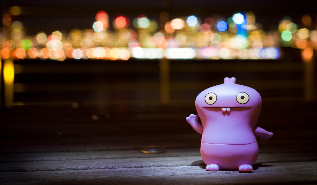 Babo Bathing In Bokeh