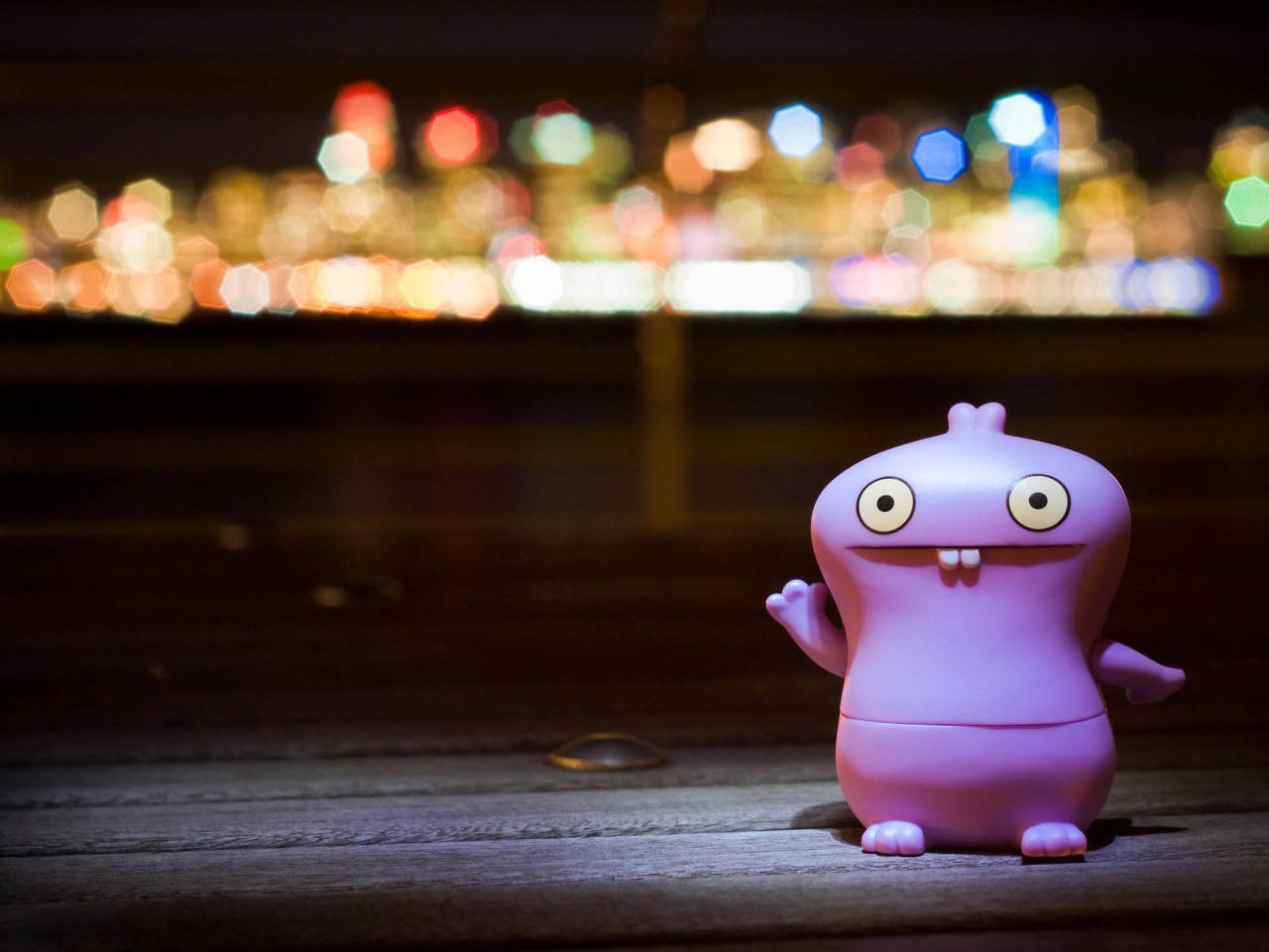 Babo Bathing In Bokeh