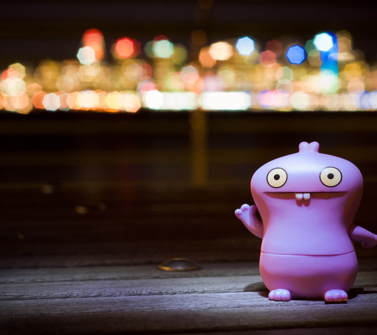 Babo Bathing In Bokeh