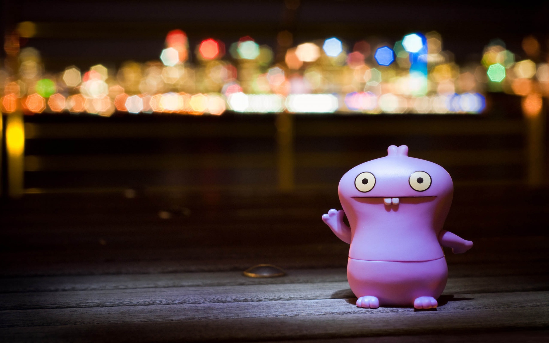 Babo Bathing In Bokeh