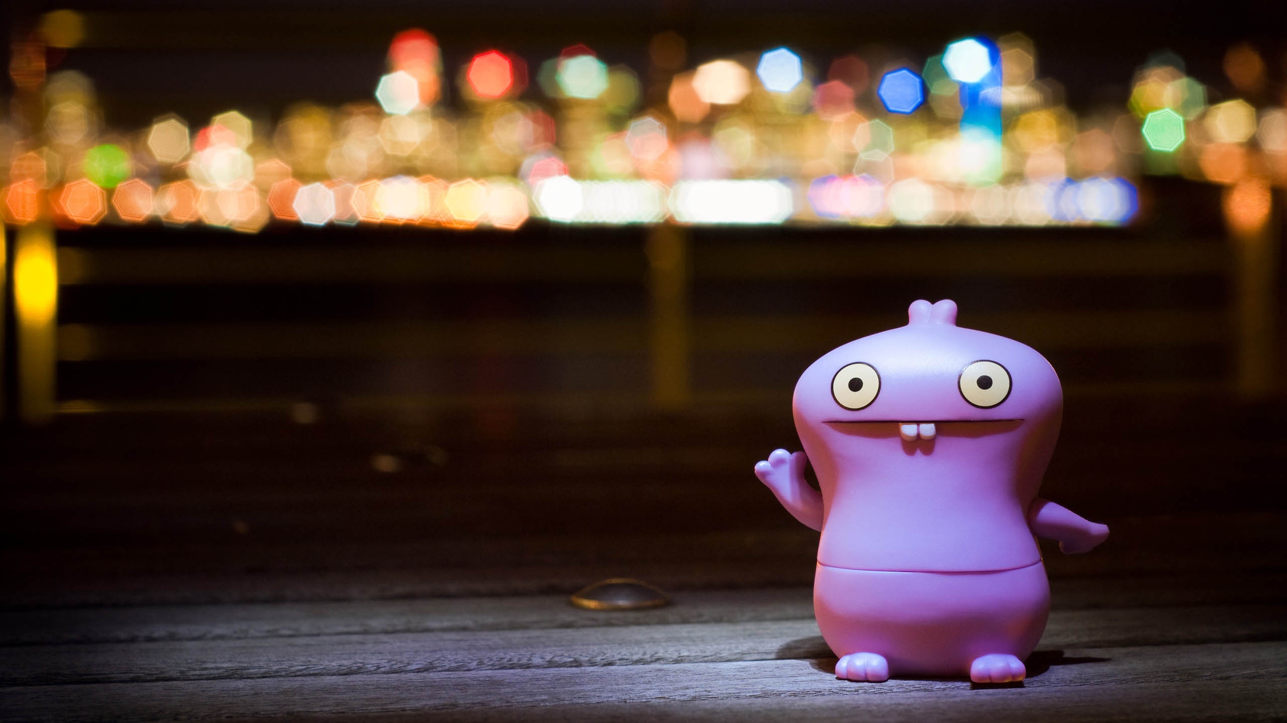 Babo Bathing In Bokeh