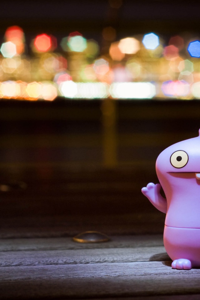 Babo Bathing In Bokeh