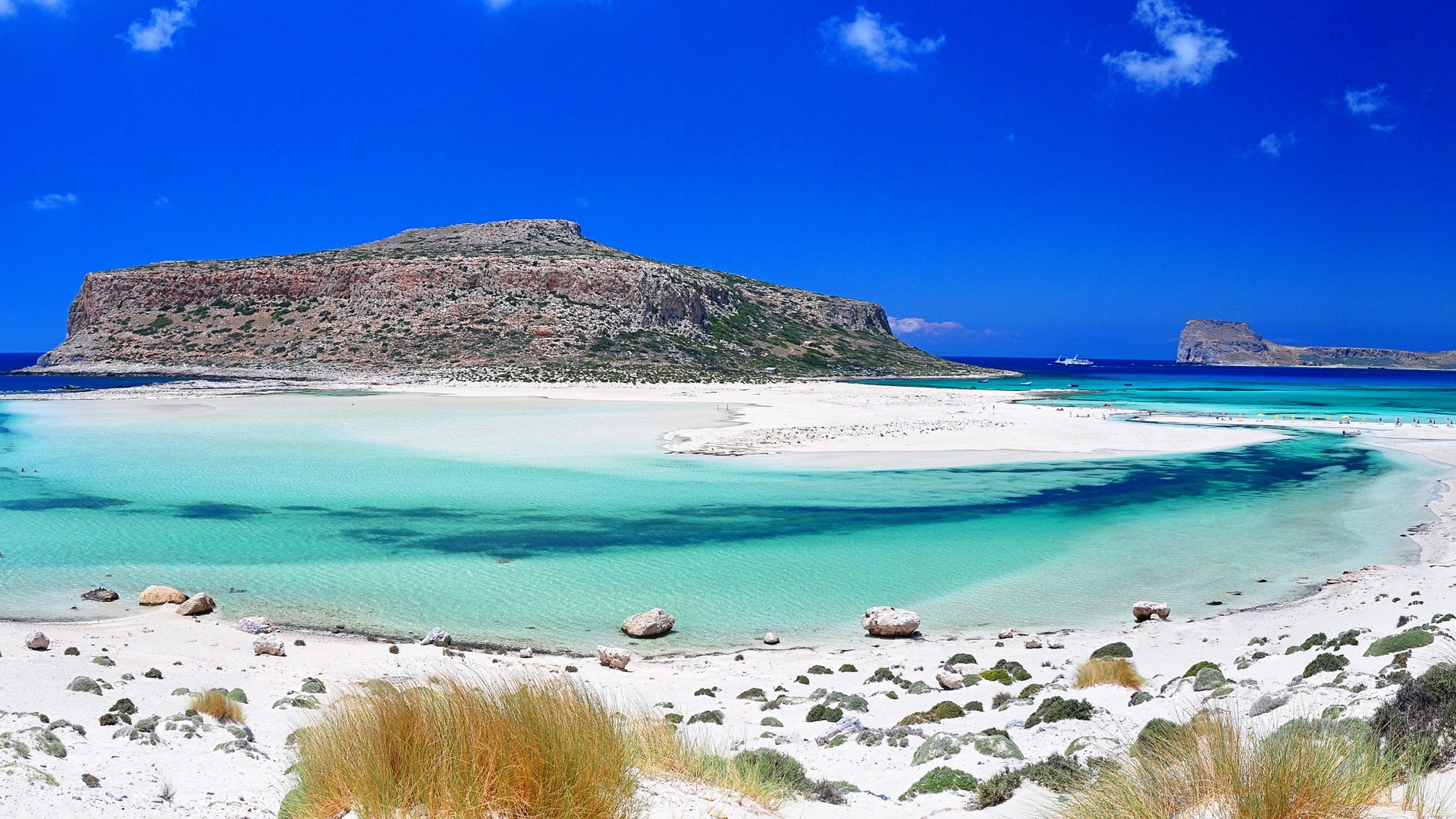 Balos Beach Greece Nature Landscapes