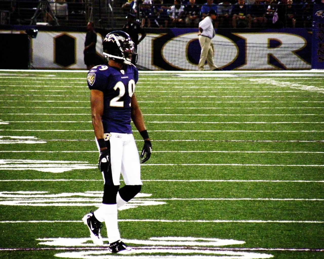 Baltimore Ravens American Football Team Preseason Game