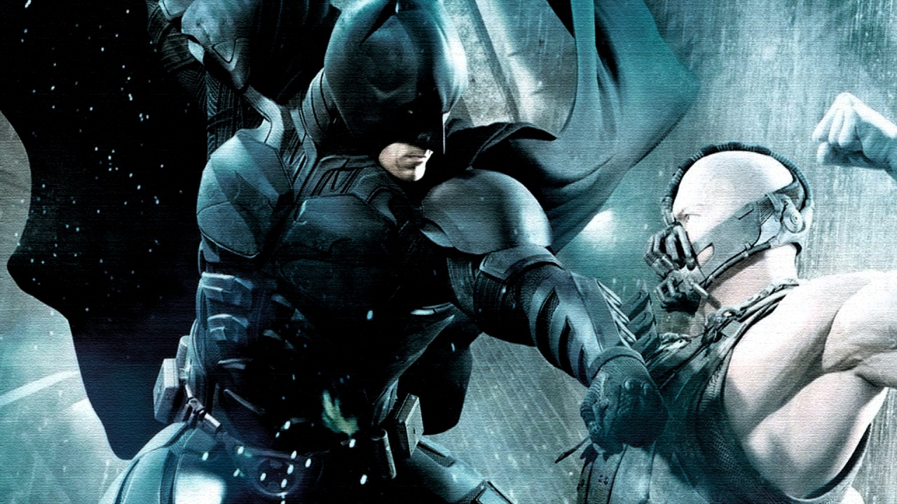 Batman And Bane Fight