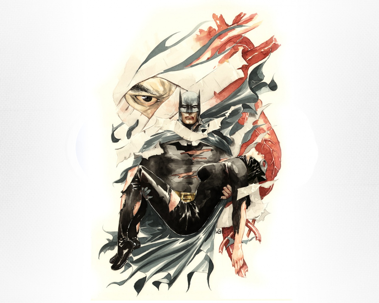 Batman Saves - Artwork