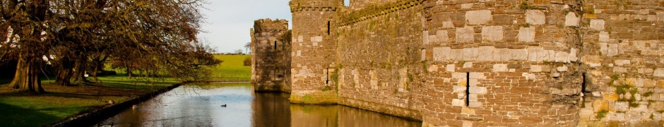 Beaumaris Castle Town Of The Same Name Wales Uk